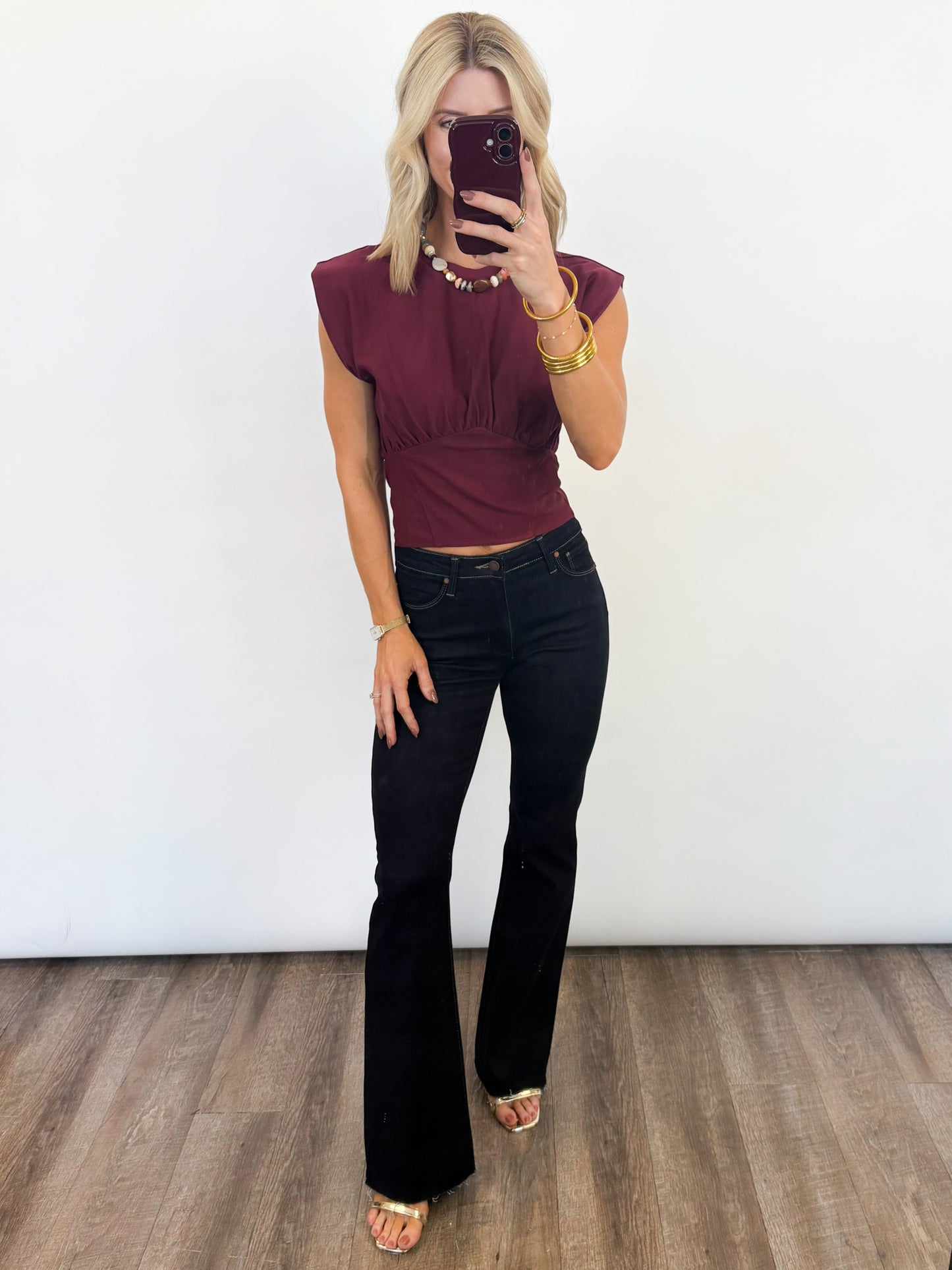 The Structured Statement Top - 2 COLORS