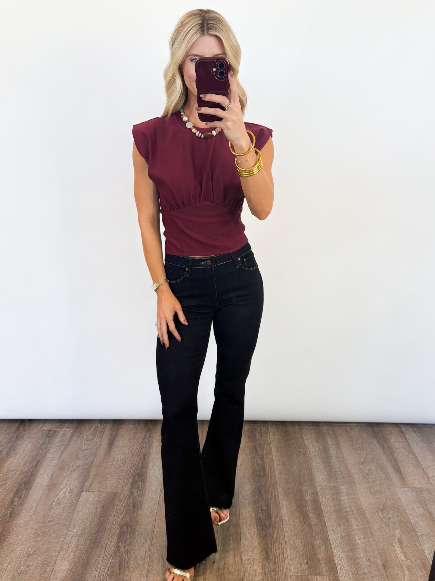 The Structured Statement Top - 2 COLORS