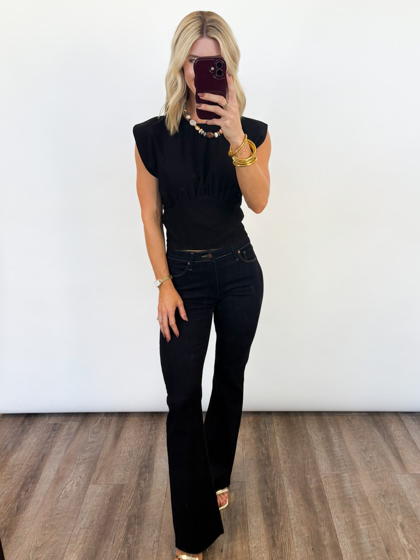 The Structured Statement Top - 2 COLORS