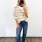 Striped Ease Knit Sweater
