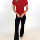 Ruby Ribbed Sweater Top