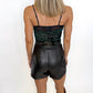 After Dark Lace Trim Top