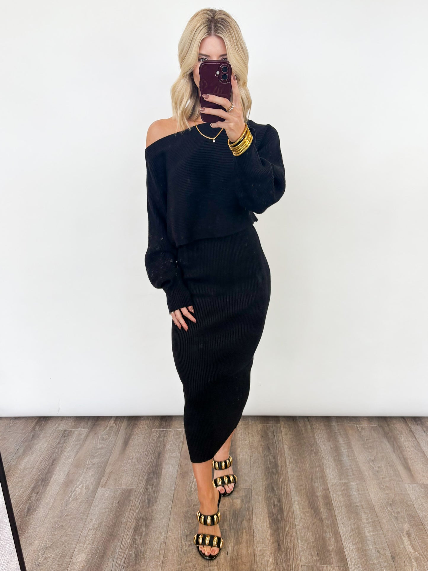 Midnight Muse Knit Set
