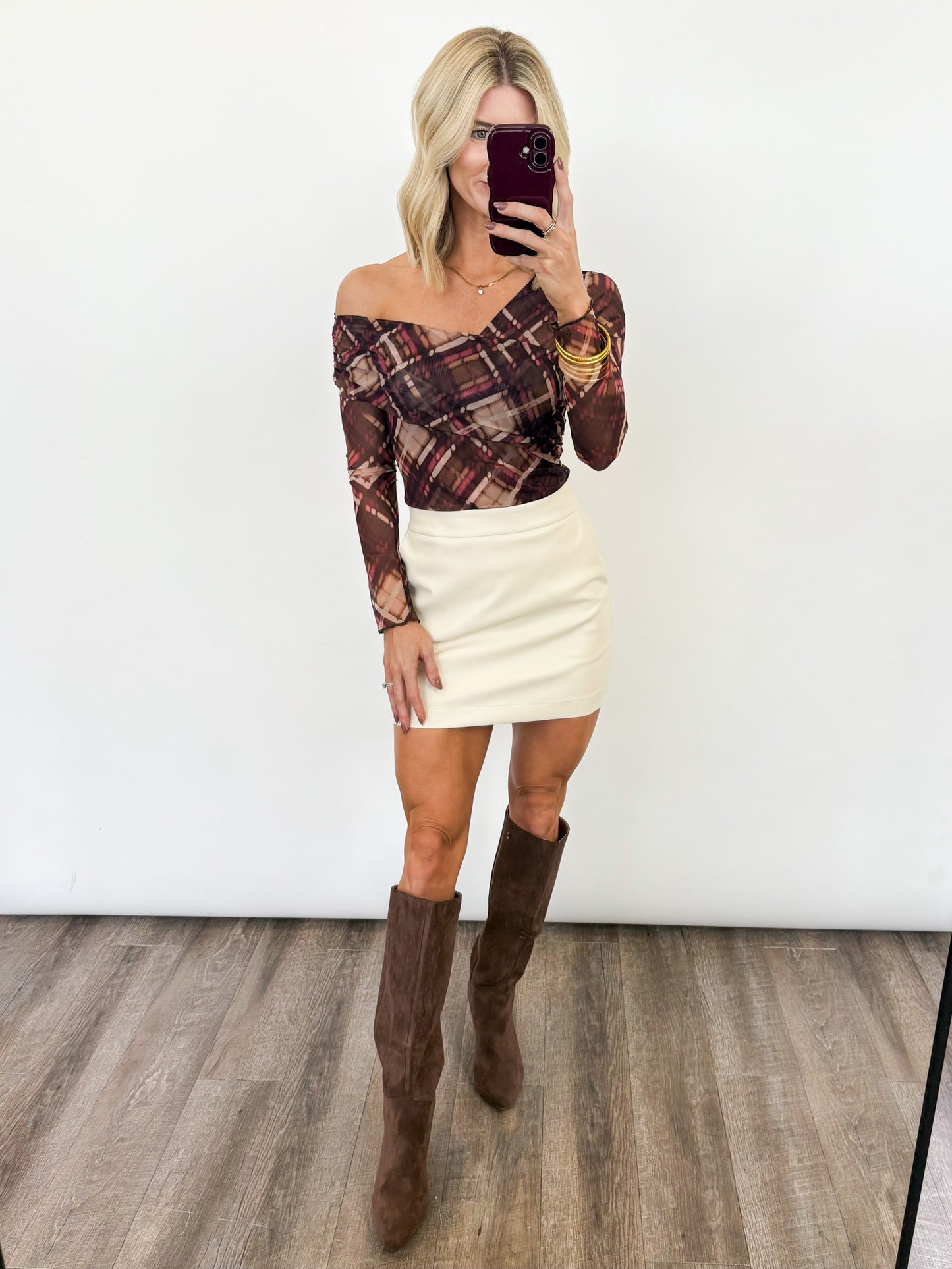 Midnight Mirage Mesh Top