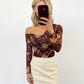 Sleek Faux Leather Skirt - IVORY