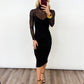 The Shannon Mesh Midi Dress