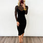 The Shannon Mesh Midi Dress