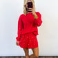 Holiday Pearl Skort Set