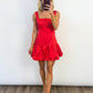 Merry Satin Mini Dress