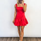 Merry Satin Mini Dress