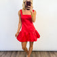 Merry Satin Mini Dress