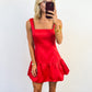 Merry Satin Mini Dress