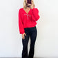 Cozy Charm Bow Sweater - 2 COLORS