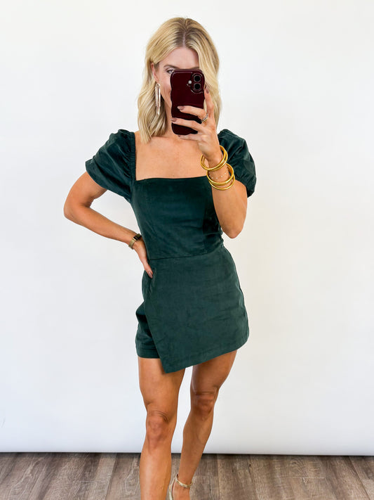 Holiday Spruce Romper
