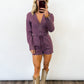 Plum Utility Denim Romper