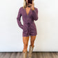 Plum Utility Denim Romper