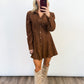 Aspen Faux Suede Dress
