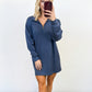 Weekend Half-Zip Dress
