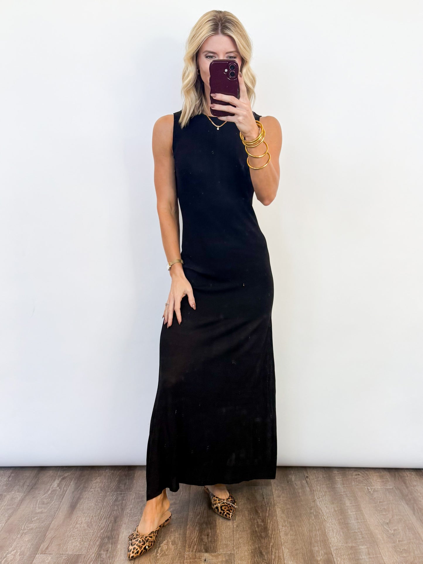 Midnight Muse Knit Maxi