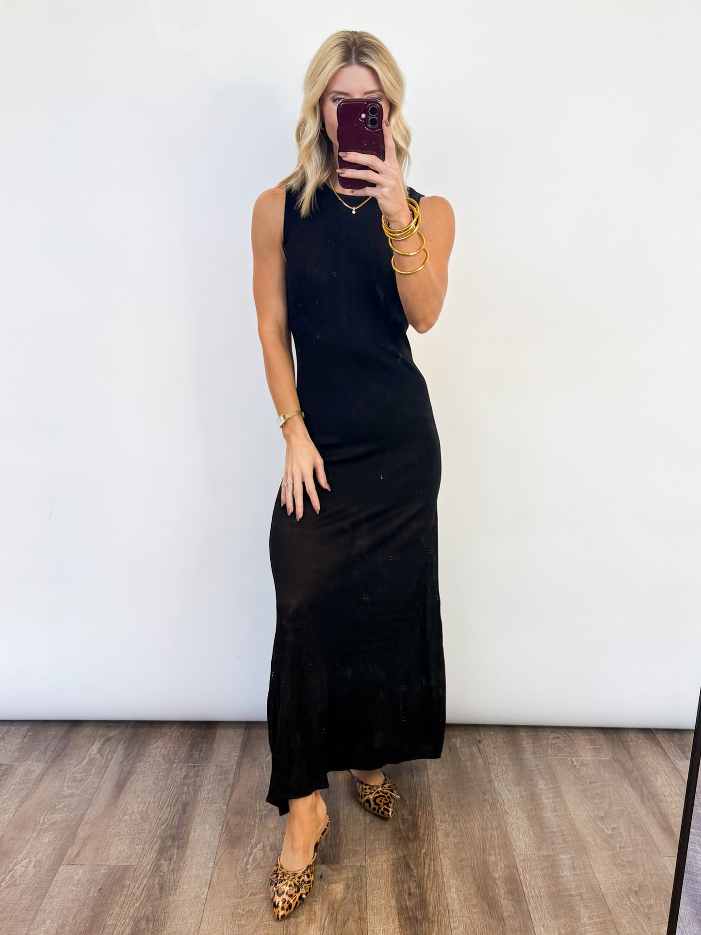 Midnight Muse Knit Maxi