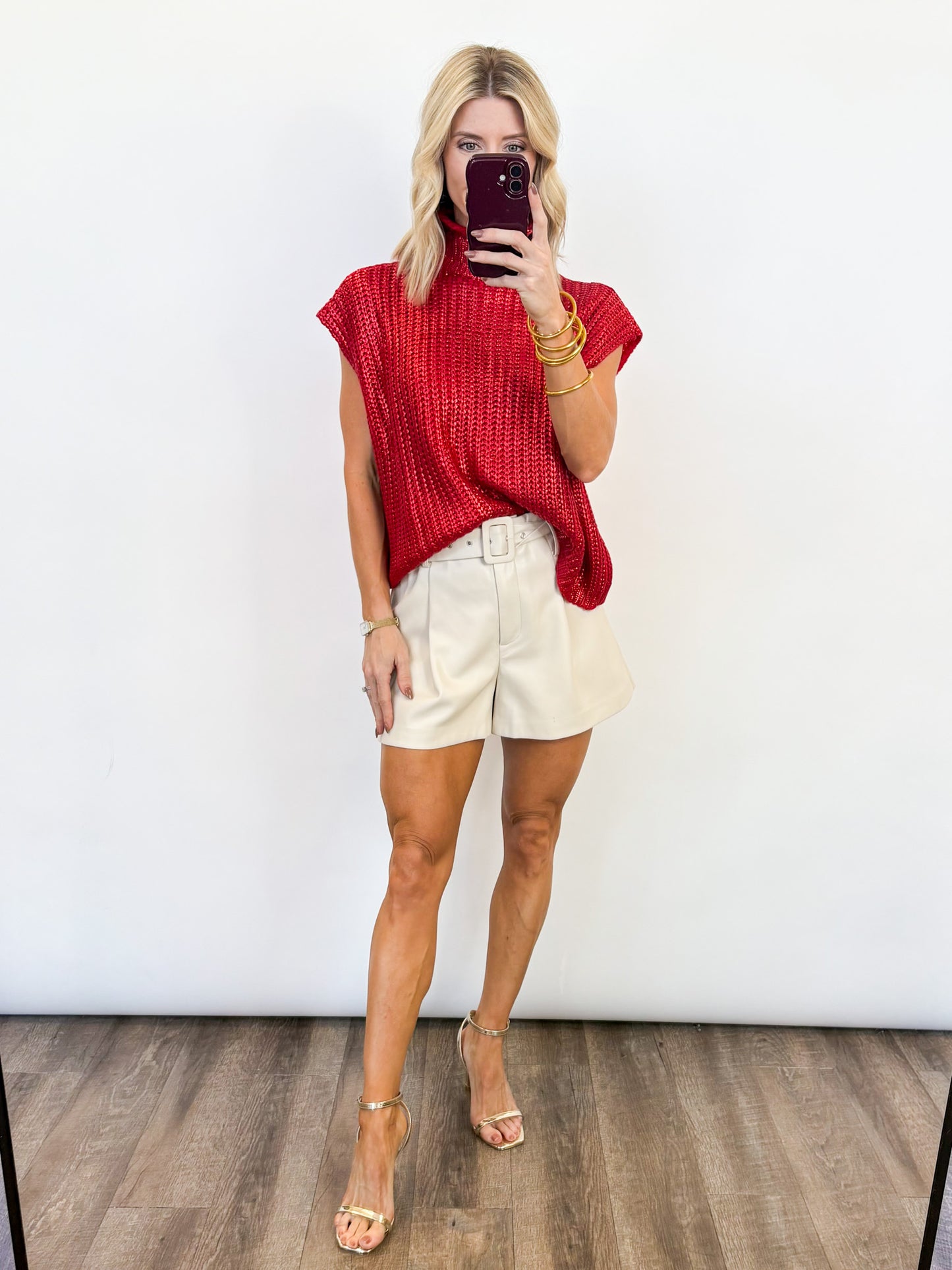 The Luxe Belted Short