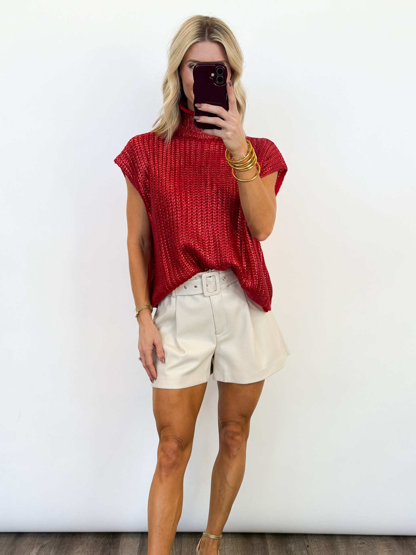 The Luxe Belted Short