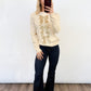 Golden Bow Sequin Sweater
