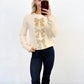 Golden Bow Sequin Sweater