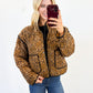 Wild Side Leopard Puffer Jacket