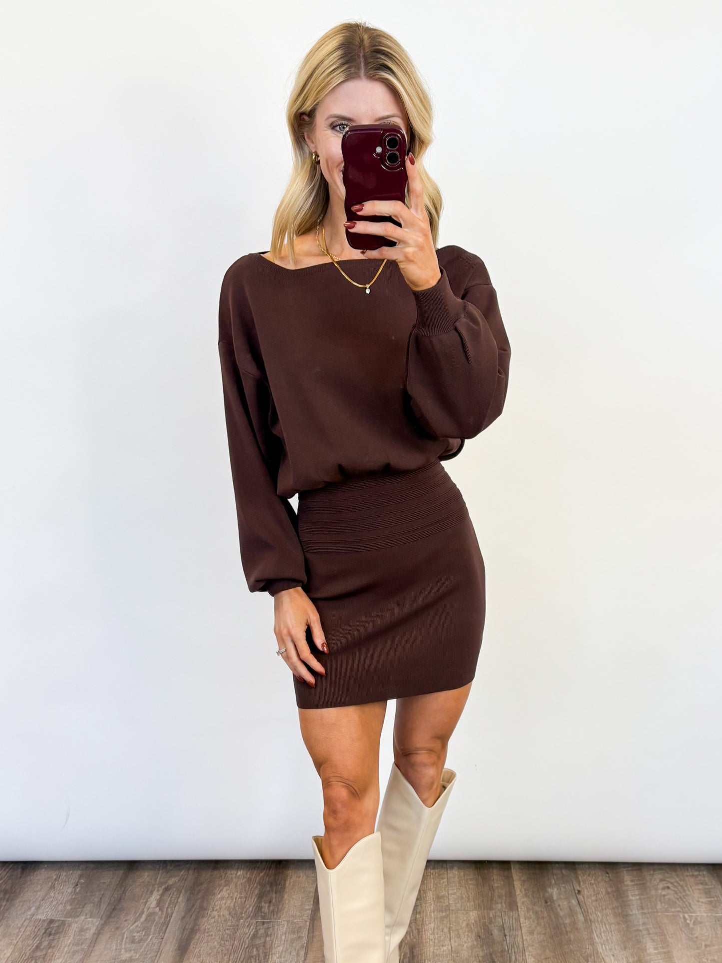 Espresso Hour Dress