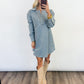 Easygoing Denim Dress - 2 COLORS