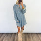 Easygoing Denim Dress - 2 COLORS