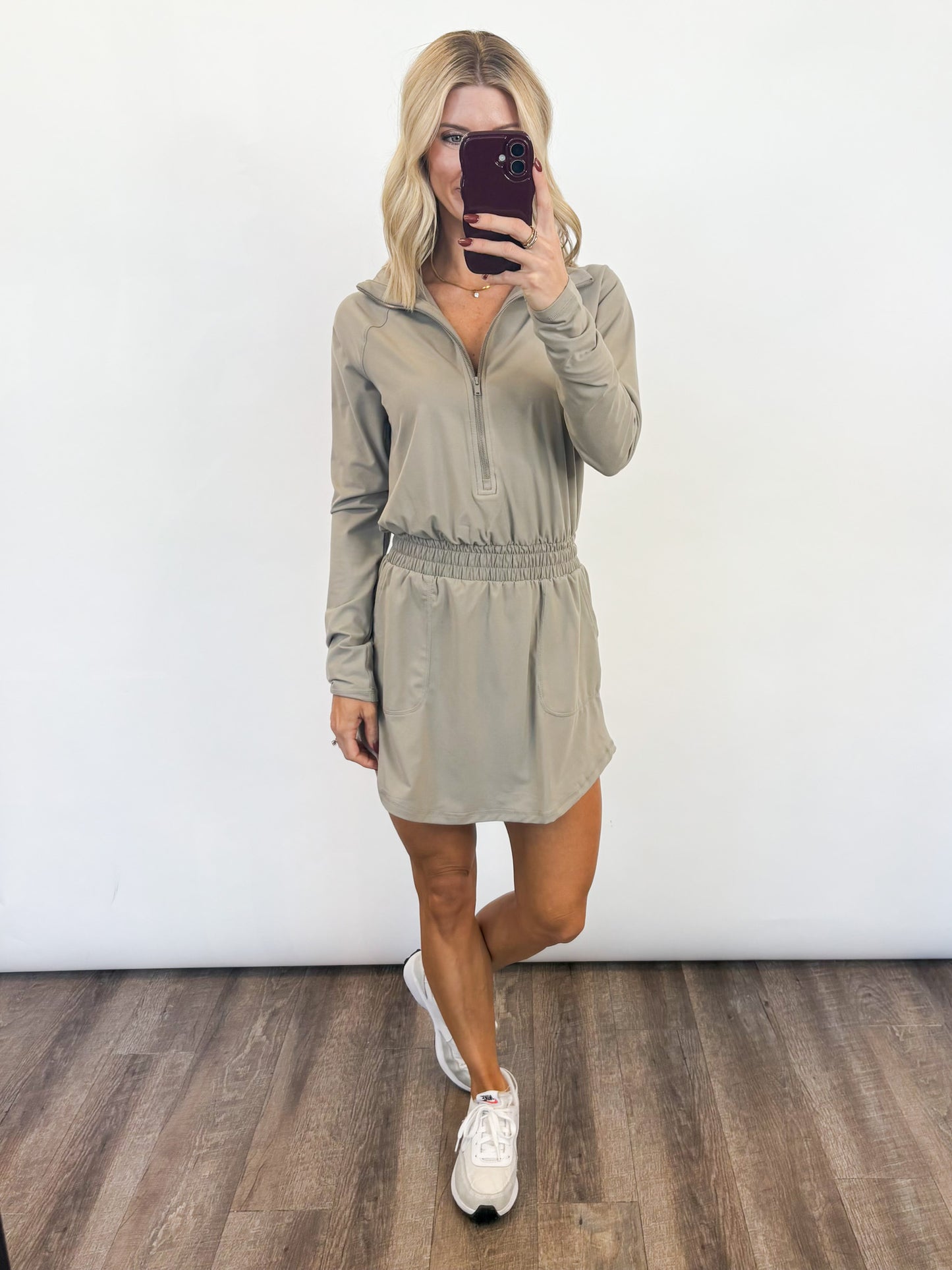 Everyday Ease Active Dress - 4 COLORS