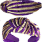 Sequin Purple/Gold Headband