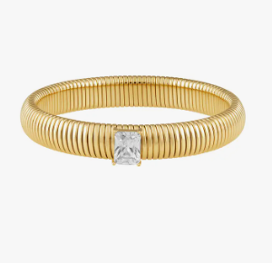 Serenity CZ Gold Bracelet