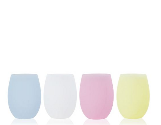 Silicone Wine Cups - Set of 4