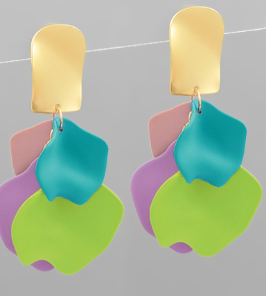 Petal Earrings-More Colors