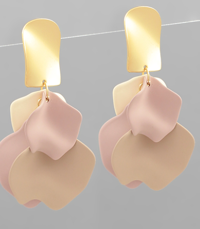 Petal Earrings-More Colors