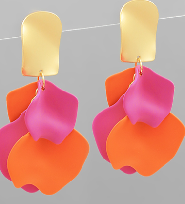 Petal Earrings-More Colors