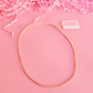 Beaded 3mm Gold Choker