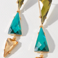 Triangle Stone Earring