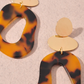 Tortoise Acetate Earrings