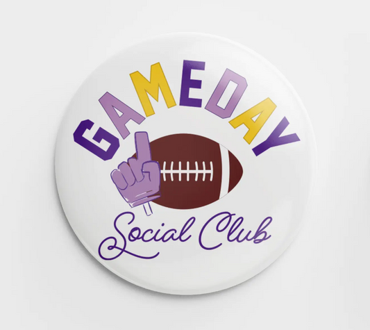 GD Social Club Button - Purple