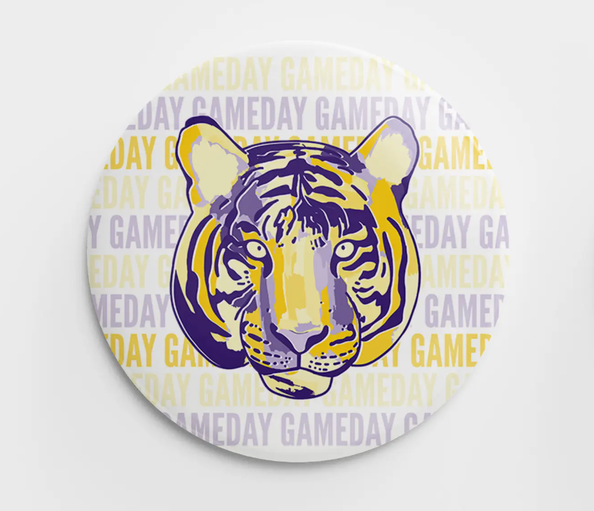 Tiger Gameday Button