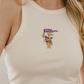 LSU Retro Mike the Tiger Tank – Ivory