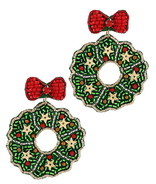 Wreath Earrings