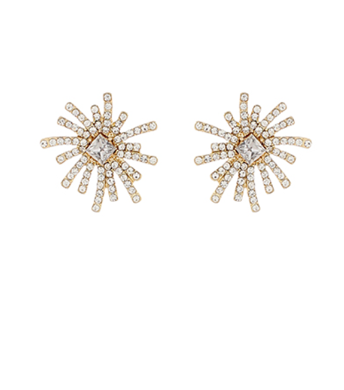 Pave Firework Earring