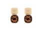 Leopard Stone Earrings