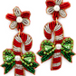 Candy Cane Earrings