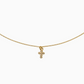 18k Dainty Cross Neckalce